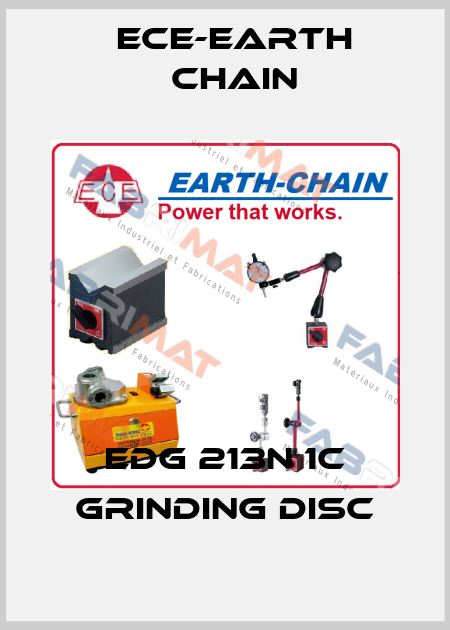 EDG 213N 1C Grinding disc ECE-Earth Chain