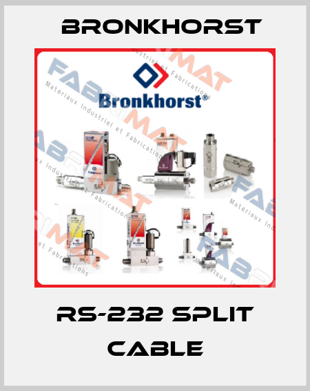 RS-232 split cable Bronkhorst