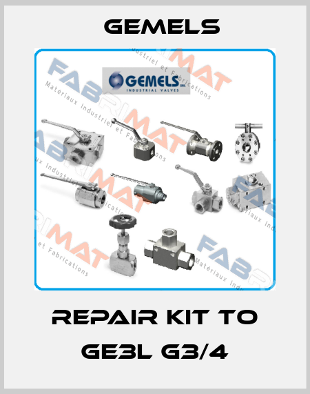 repair kit to GE3L G3/4 Gemels