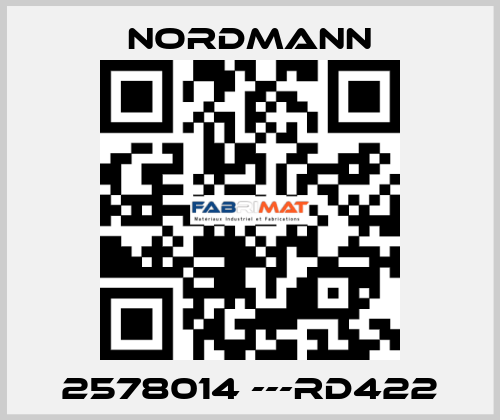 2578014 ---RD422 Nordmann