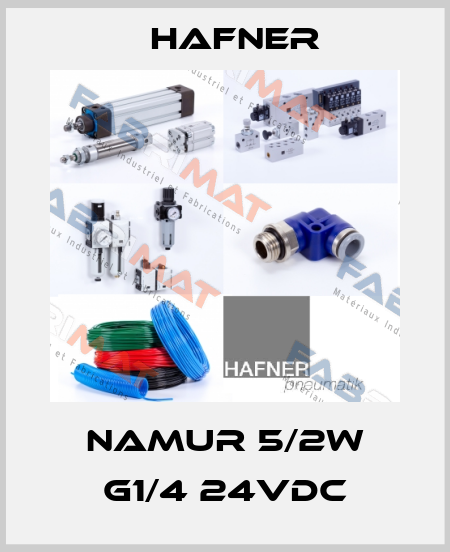 NAMUR 5/2w G1/4 24VDC Hafner