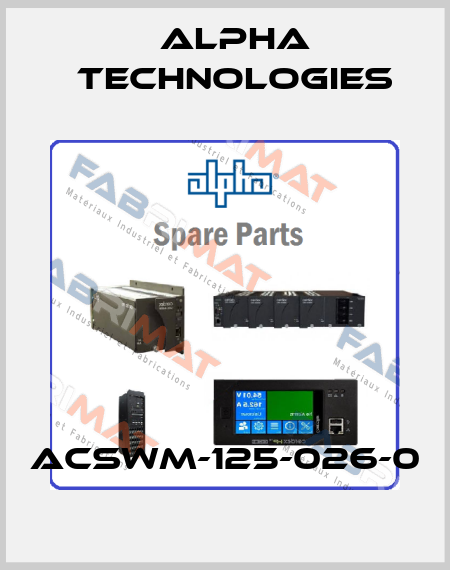 ACSWM-125-026-0 Alpha Technologies