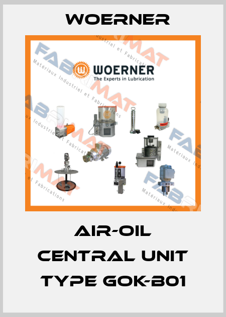 Air-oil central unit type GOK-B01 Woerner