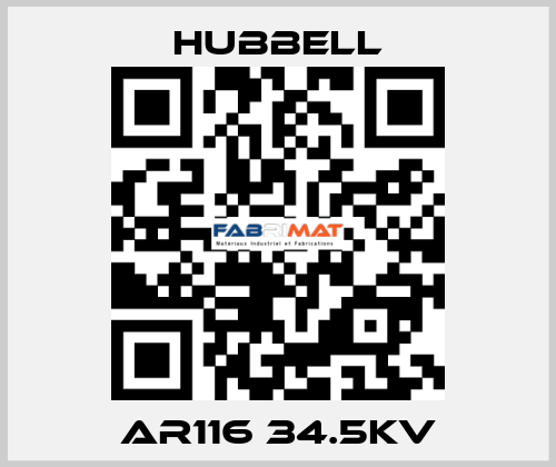 AR116 34.5kV Hubbell