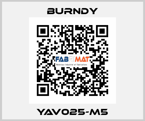 YAV025-M5 Burndy