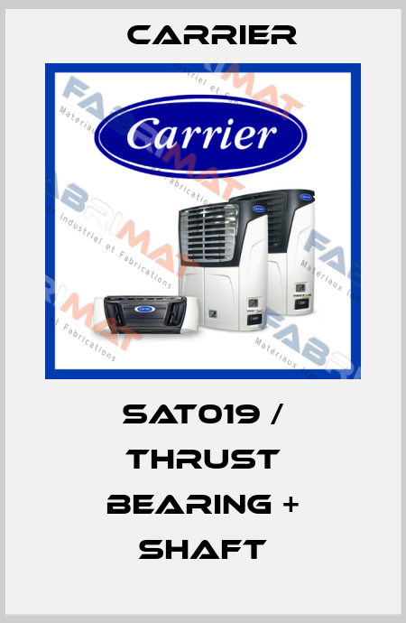 SAT019 / THRUST BEARING + SHAFT Carrier