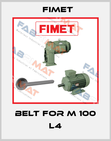 belt for M 100 L4 Fimet