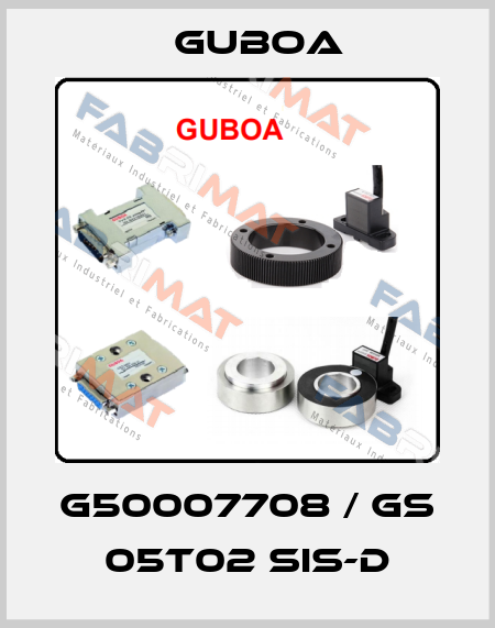 G50007708 / GS 05T02 SIS-D Guboa