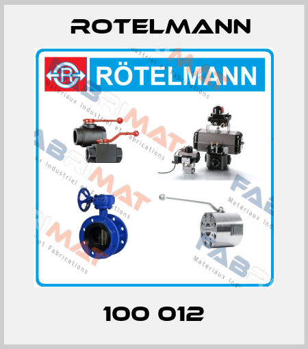 100 012 Rotelmann