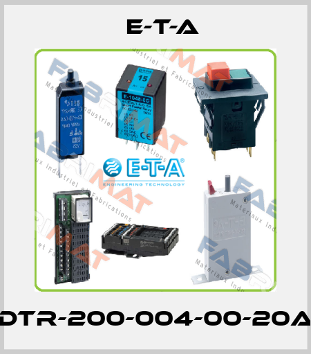 DTR-200-004-00-20A E-T-A