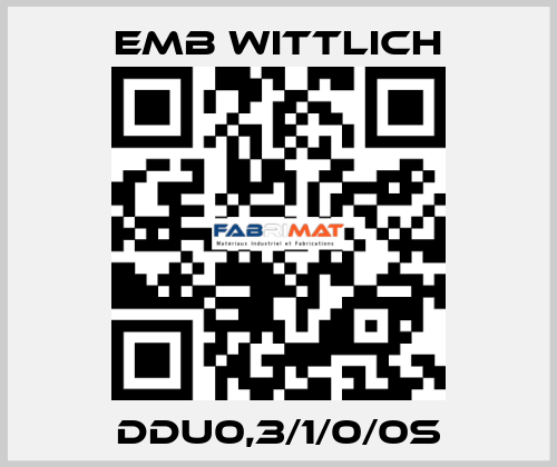 DDU0,3/1/0/0S EMB Wittlich