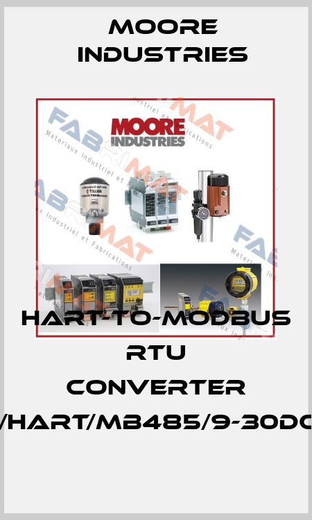HART-to-MODBUS RTU Converter HCS/HART/MB485/9-30DC/DIN Moore Industries