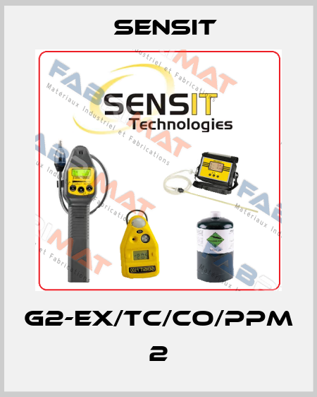 g2-EX/TC/CO/PPM 2 Sensit