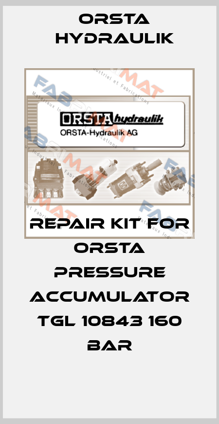 Repair kit for ORSTA pressure accumulator TGL 10843 160 bar Orsta Hydraulik