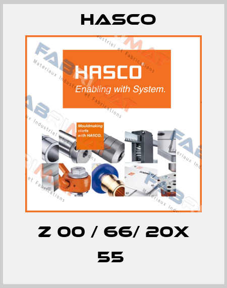 Z 00 / 66/ 20X 55  Hasco