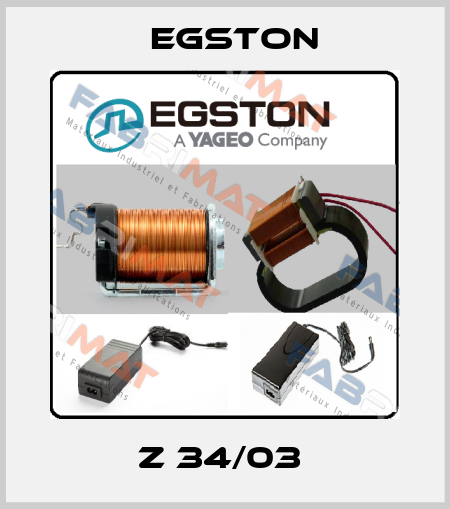 Z 34/03  Egston