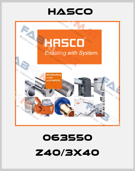 063550 Z40/3X40 Hasco