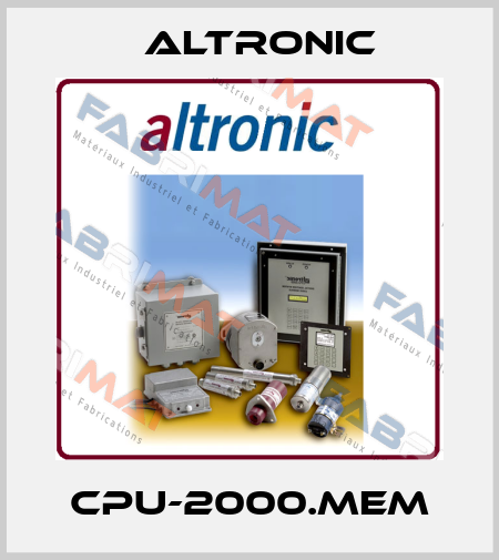 CPU-2000.MEM Altronic
