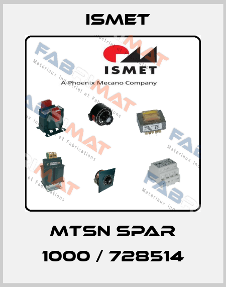 MTSN spar 1000 / 728514 Ismet