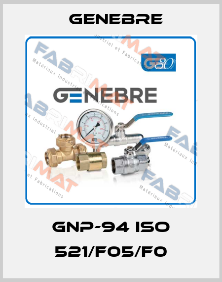 GNP-94 ISO 521/f05/f0 Genebre