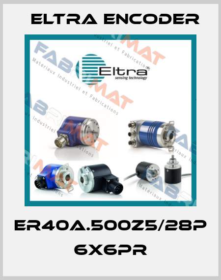 ER40A.500Z5/28P 6X6PR Eltra Encoder