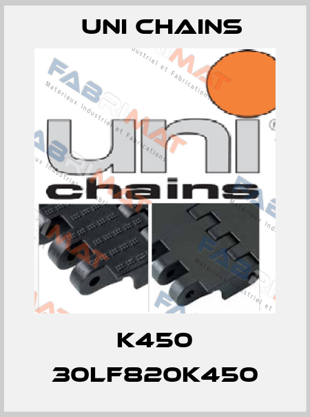 K450 30LF820K450 Uni Chains