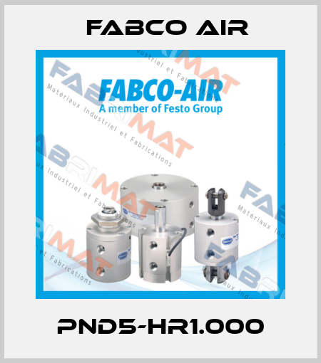 PND5-HR1.000 Fabco Air