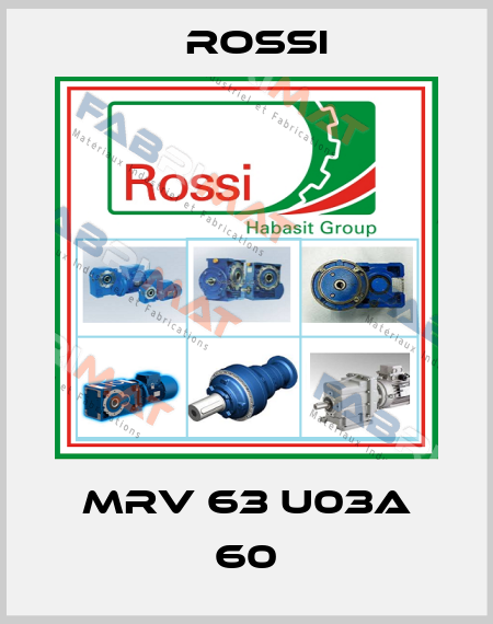 MRV 63 U03A 60 Rossi