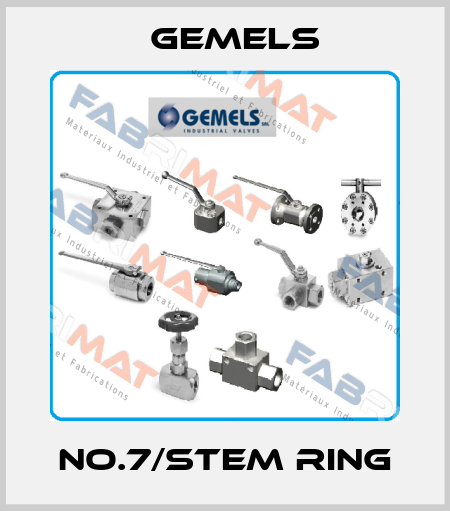 No.7/Stem ring Gemels