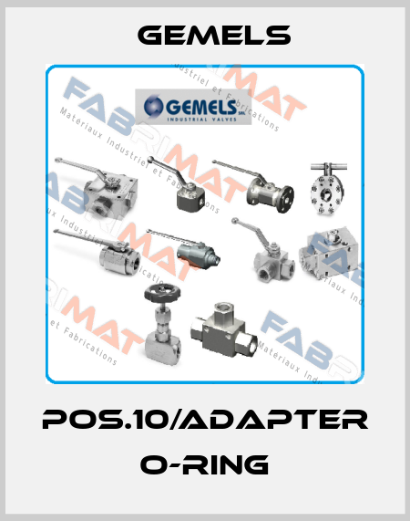 Pos.10/Adapter o-ring Gemels