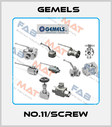 No.11/screw Gemels