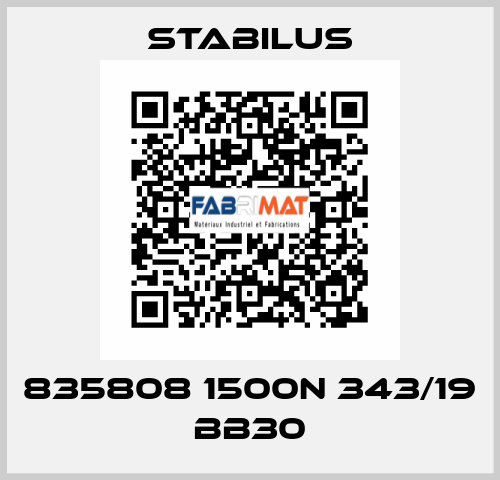835808 1500N 343/19 BB30 Stabilus