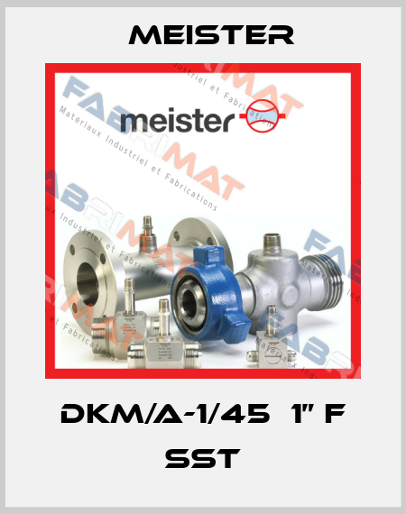 DKM/A-1/45  1” F SST Meister