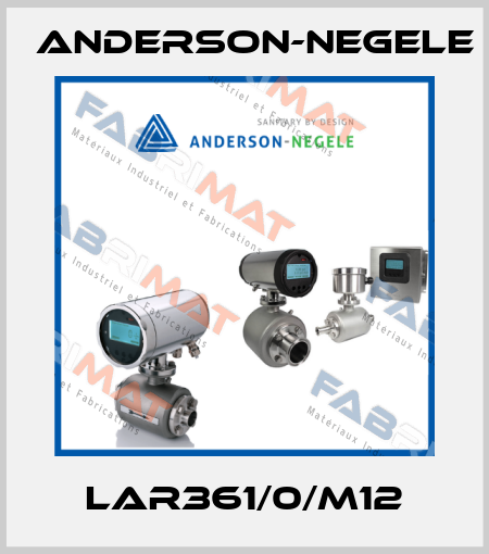LAR361/0/M12 Anderson-Negele