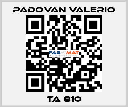 TA 810 PADOVAN VALERIO