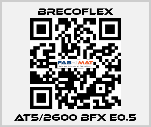 AT5/2600 BFX E0.5 Brecoflex