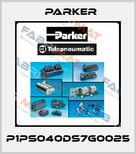 P1PS040DS7G0025 Parker