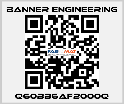Q60BB6AF2000Q Banner Engineering