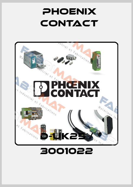 D-UK25 / 3001022 Phoenix Contact