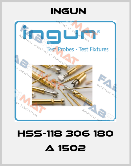 HSS-118 306 180 A 1502 Ingun