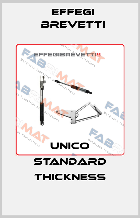 Unico standard thickness Effegi Brevetti