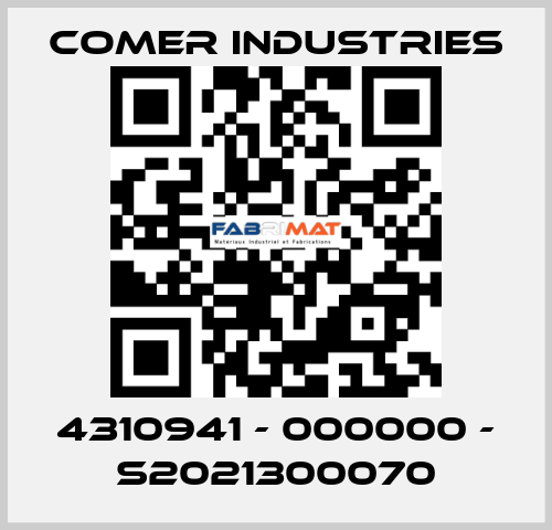 4310941 - 000000 - S2021300070 Comer Industries