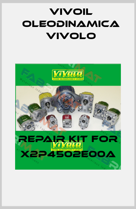 REPAIR KIT for X2P4502E00A Vivoil Oleodinamica Vivolo