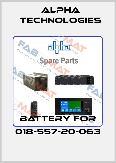 battery for 018-557-20-063 Alpha Technologies