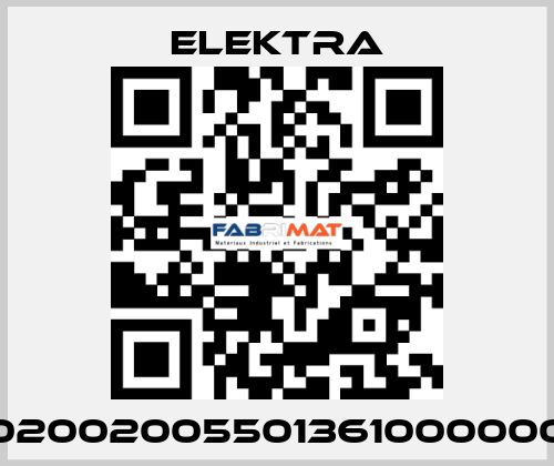 02002005501361000000 ELEKTRA