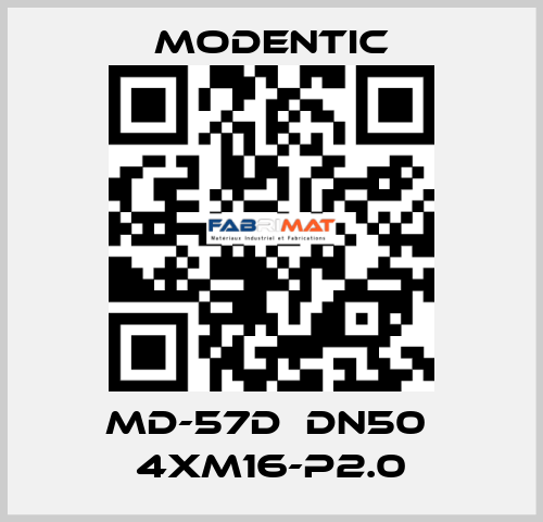 MD-57D  DN50  4xM16-P2.0 Modentic