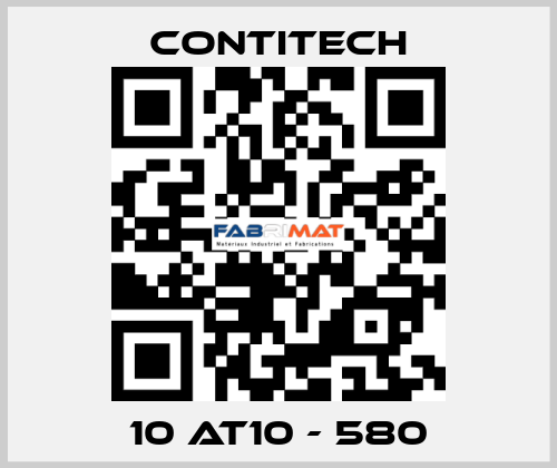 10 AT10 - 580 Contitech