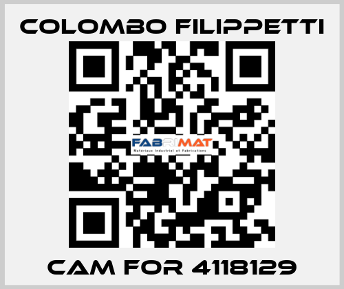 Cam for 4118129 Colombo Filippetti