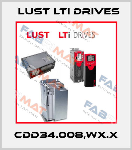 CDD34.008,Wx.x LUST LTI Drives