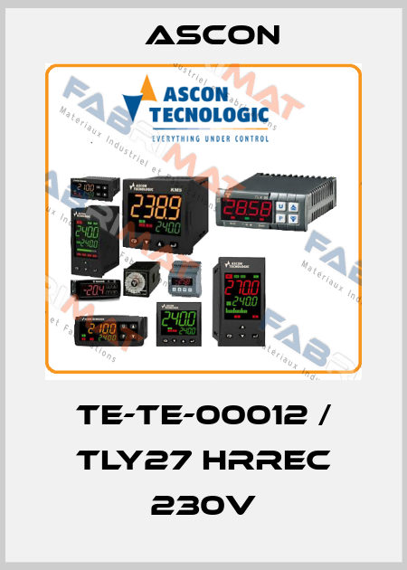 TE-TE-00012 / TLY27 HRREC 230V Ascon